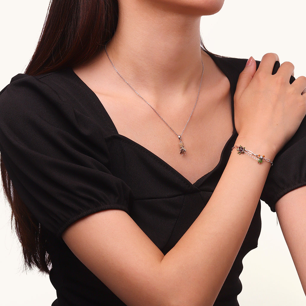 Gnoce Little Nightmares Carnivorous Alone Doll Chain Bracelet_4