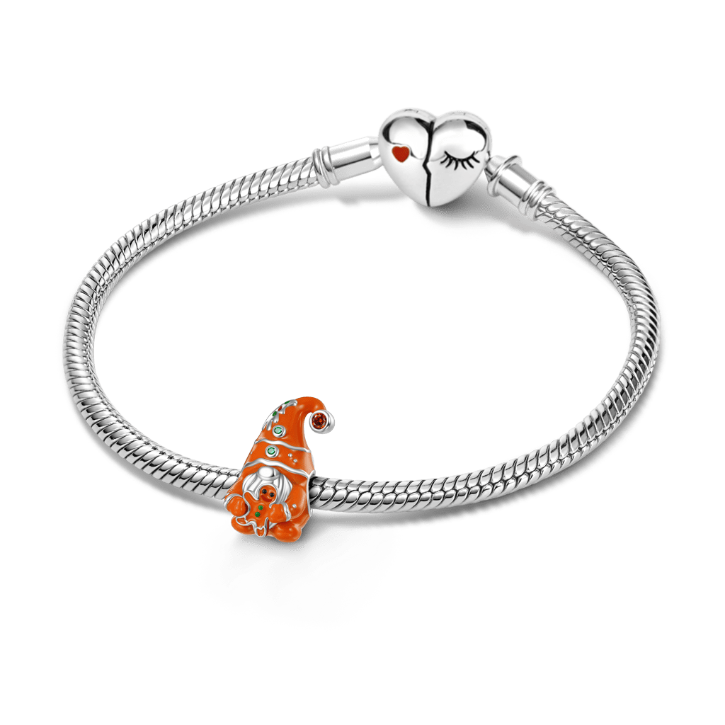 Gnoce Christmas Gingerbread Gnome Charm_3