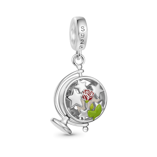 Gnoce Little Boy Globe Glow-in-the-Dark Pendant Dangle Charm_5