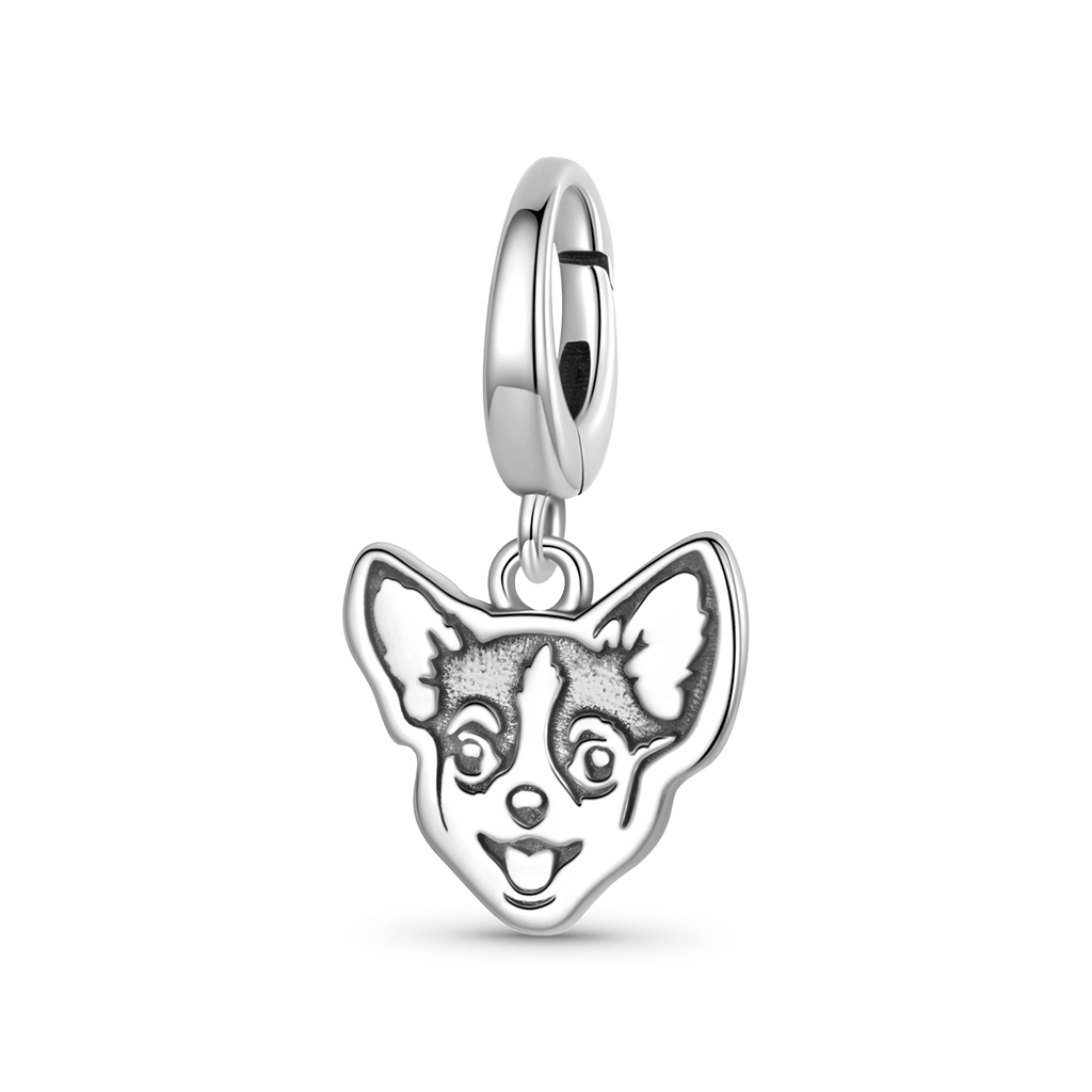 Gnoce Chihuahua Dog Clasp Clusters Charm_1