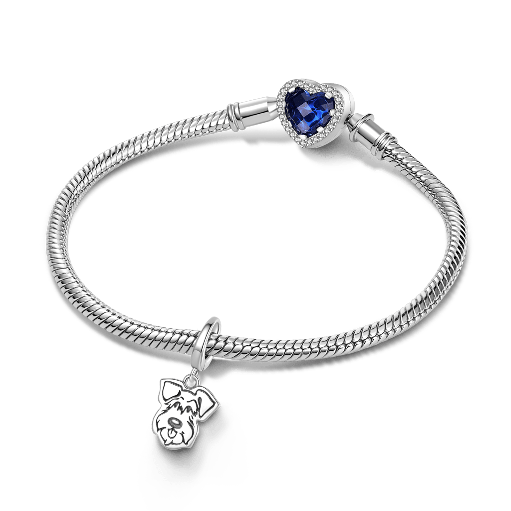 Gnoce Schnauzer Dog Clasp Clusters Charm_3