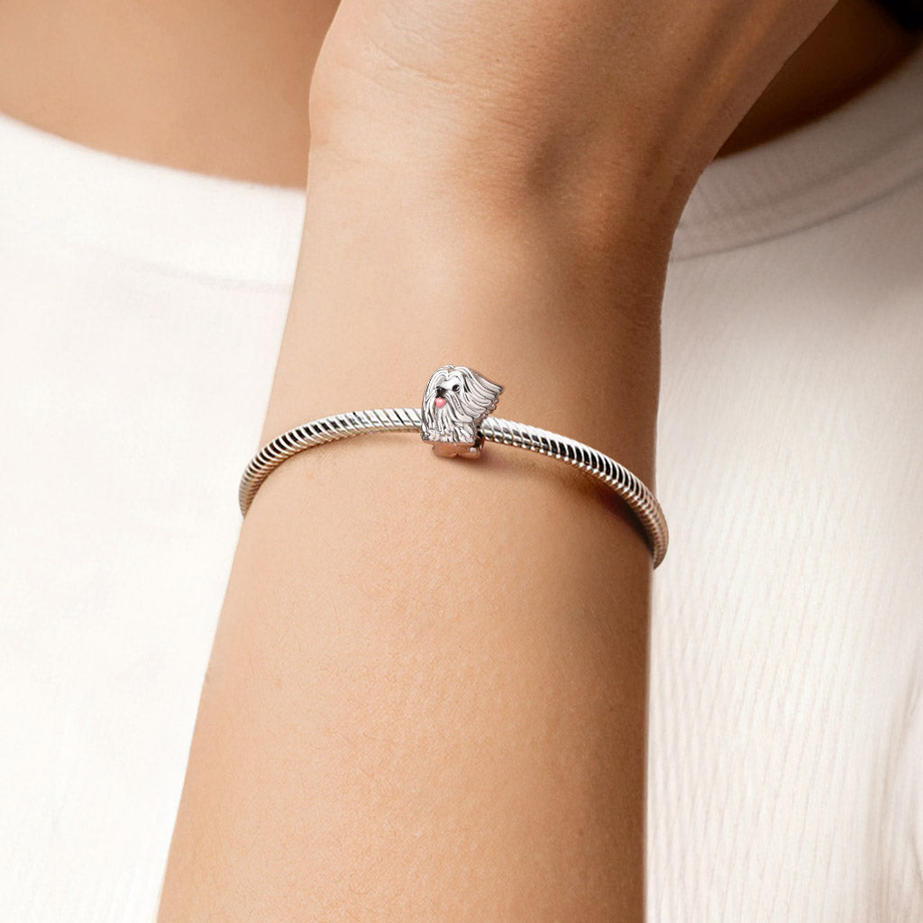 Gnoce Naughty Lhasa Apso Dog Charm_2