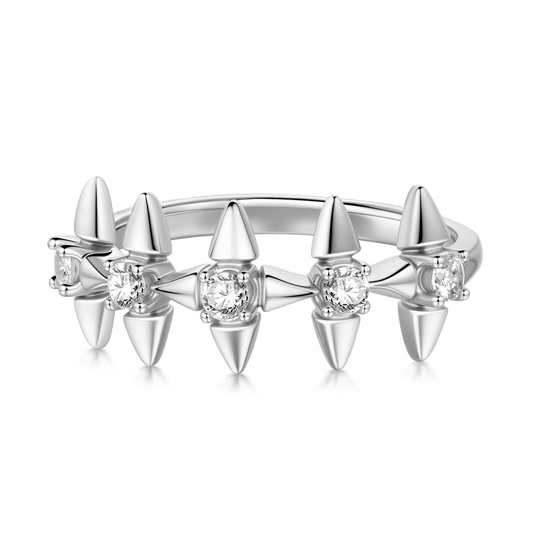 Gnoce Pave Diamond Spear Ring_1