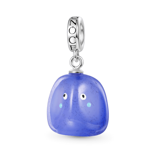 Gnoce Squishy Blue Pet Stone Dangle Charm Pendant_1