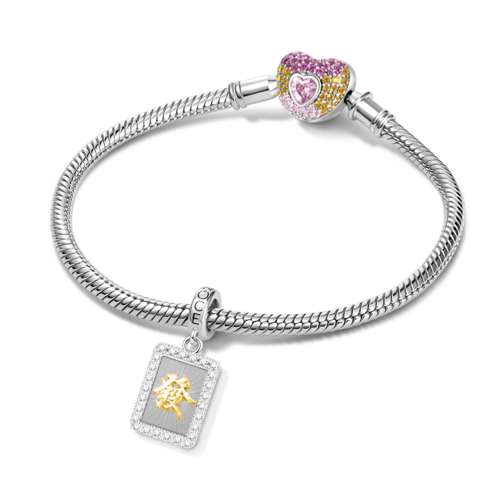 Gnoce Mahjong Customized Name Pendant Dangle Charm_3