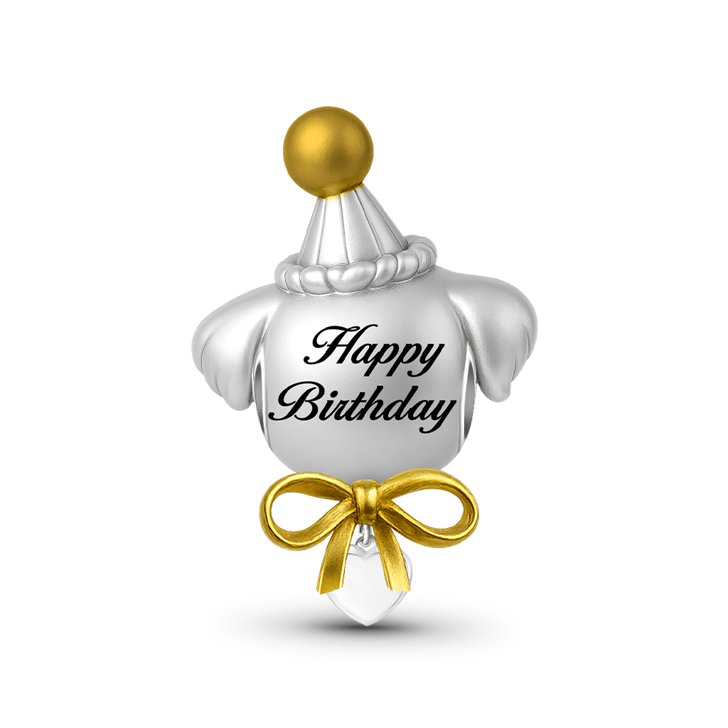 Gnoce Engravable Puppy Birthday Charm_5