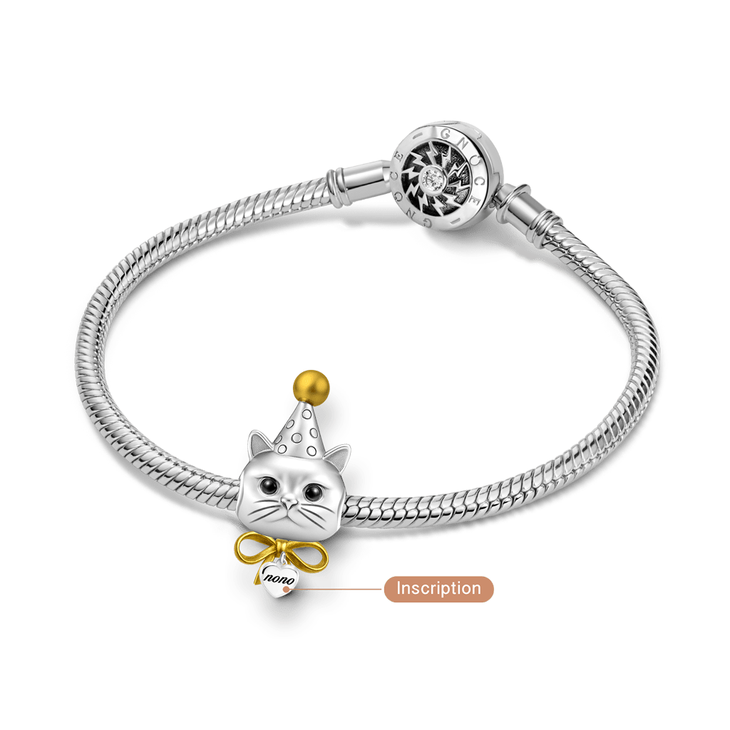 Gnoce Engravable Cat Charm_3