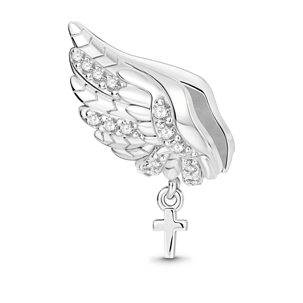 Gnoce Angel Wing with Cross Charm_1