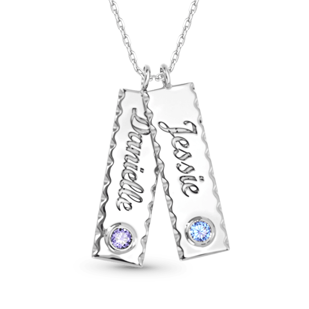 Gnoce Double Personalized Tag Name Necklace_3