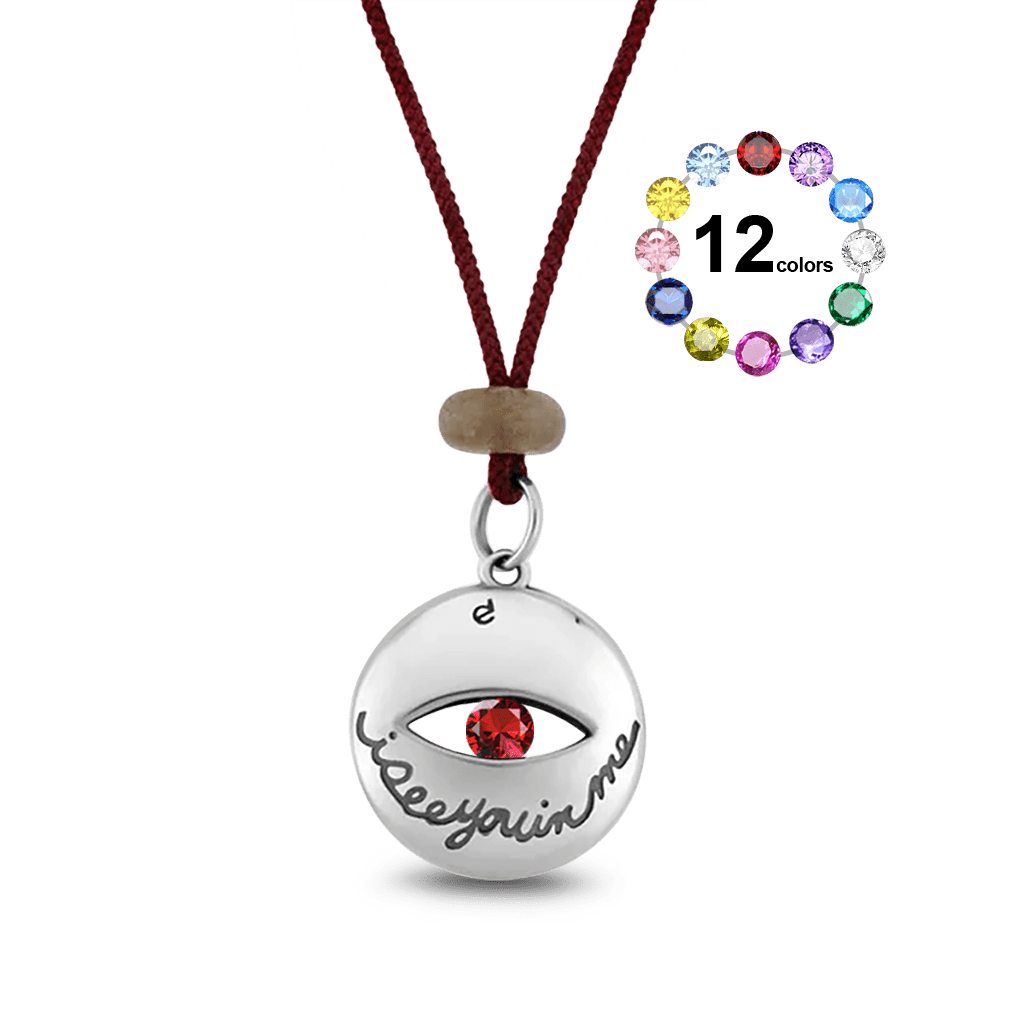 Gnoce "I See You In Me" Evil Eye Wishball Necklace_1