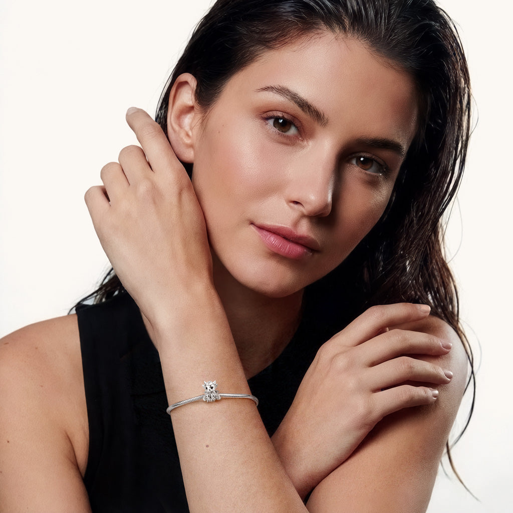 Gnoce Mother's Day Dragon Embraces Babies Charm_4