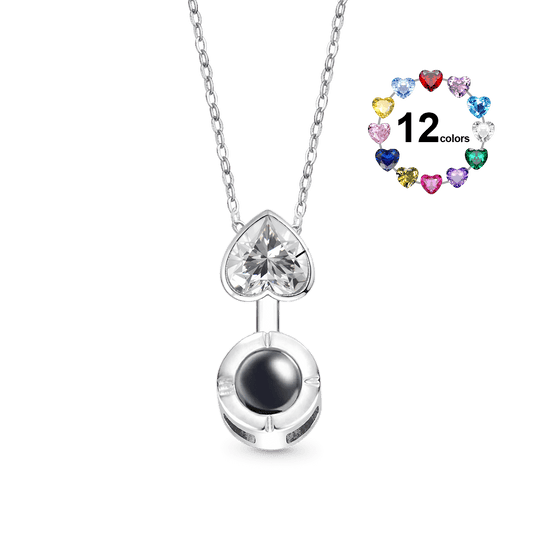 Gnoce Arrow Love Projection Necklace_1