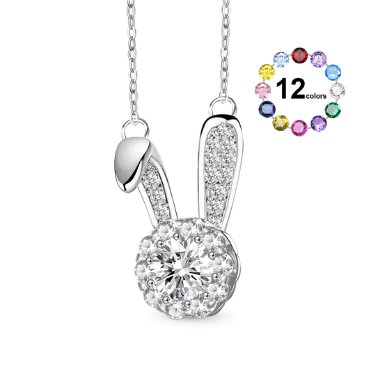 Gncoe Cute Bunny Necklaces_1