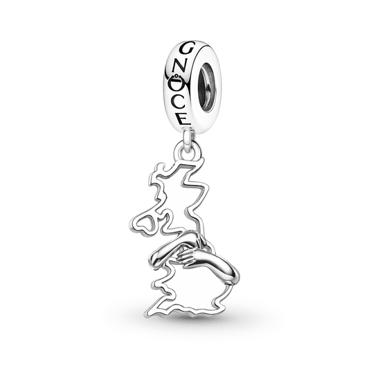 Gnoce Hug UK Map Pendant Dangle Charm_1