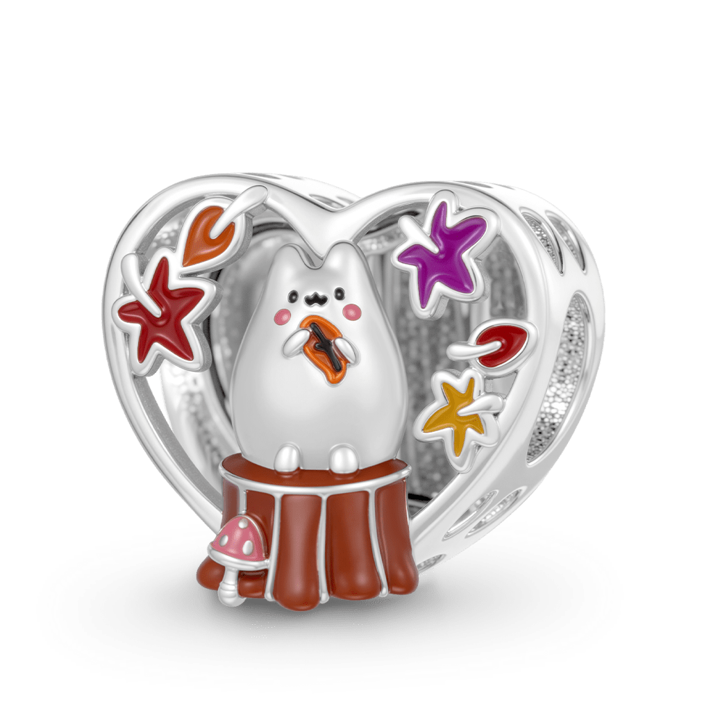 Gnoce Cat Personalized Photo Charm_2