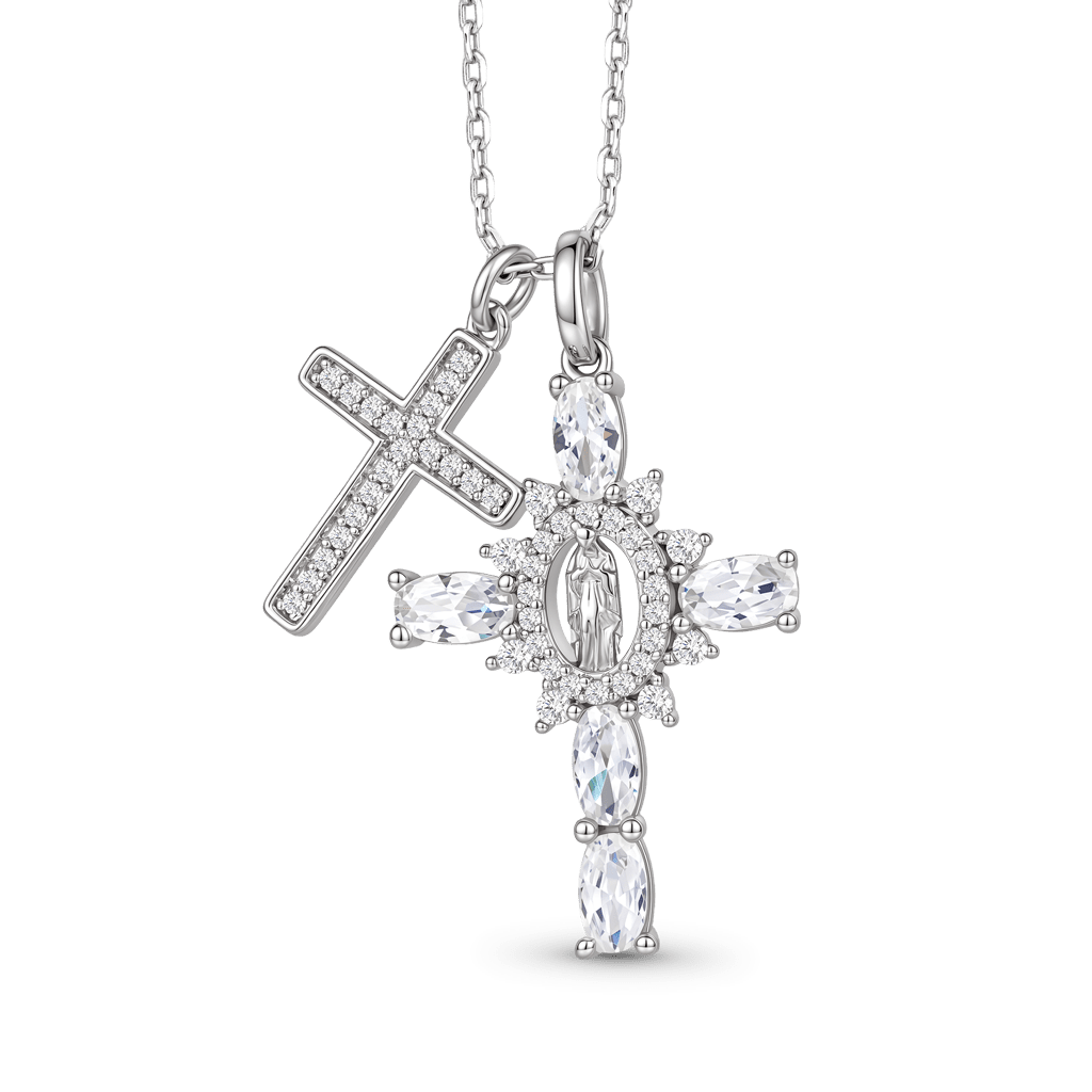 Gnoce Cross Pendant Necklace_1