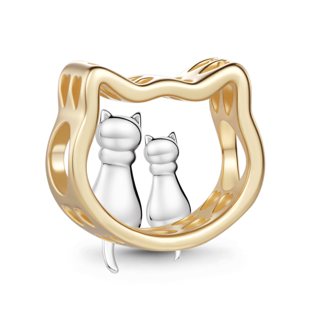 Gnoce Hollow Cute Cat Charm_5