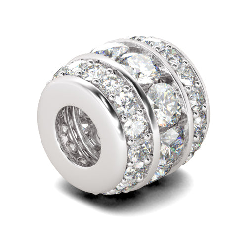 Gnoce "Hello April" 925 Sterling Silver Inlaid of Clear Crystal Stones Great Gift For Birthday, Mother's Day Fit for Pandora Bracelet_2