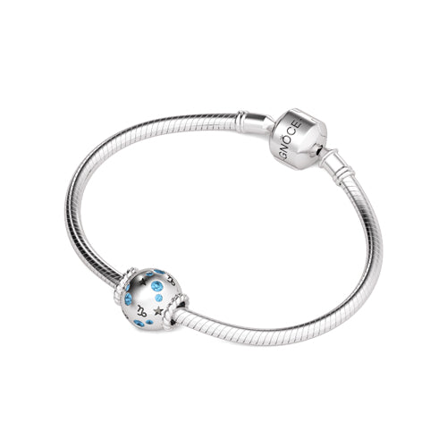 Gnoce "Independent  Capricorn" Zodiac 925 Sterling Silver Bead Charm_3