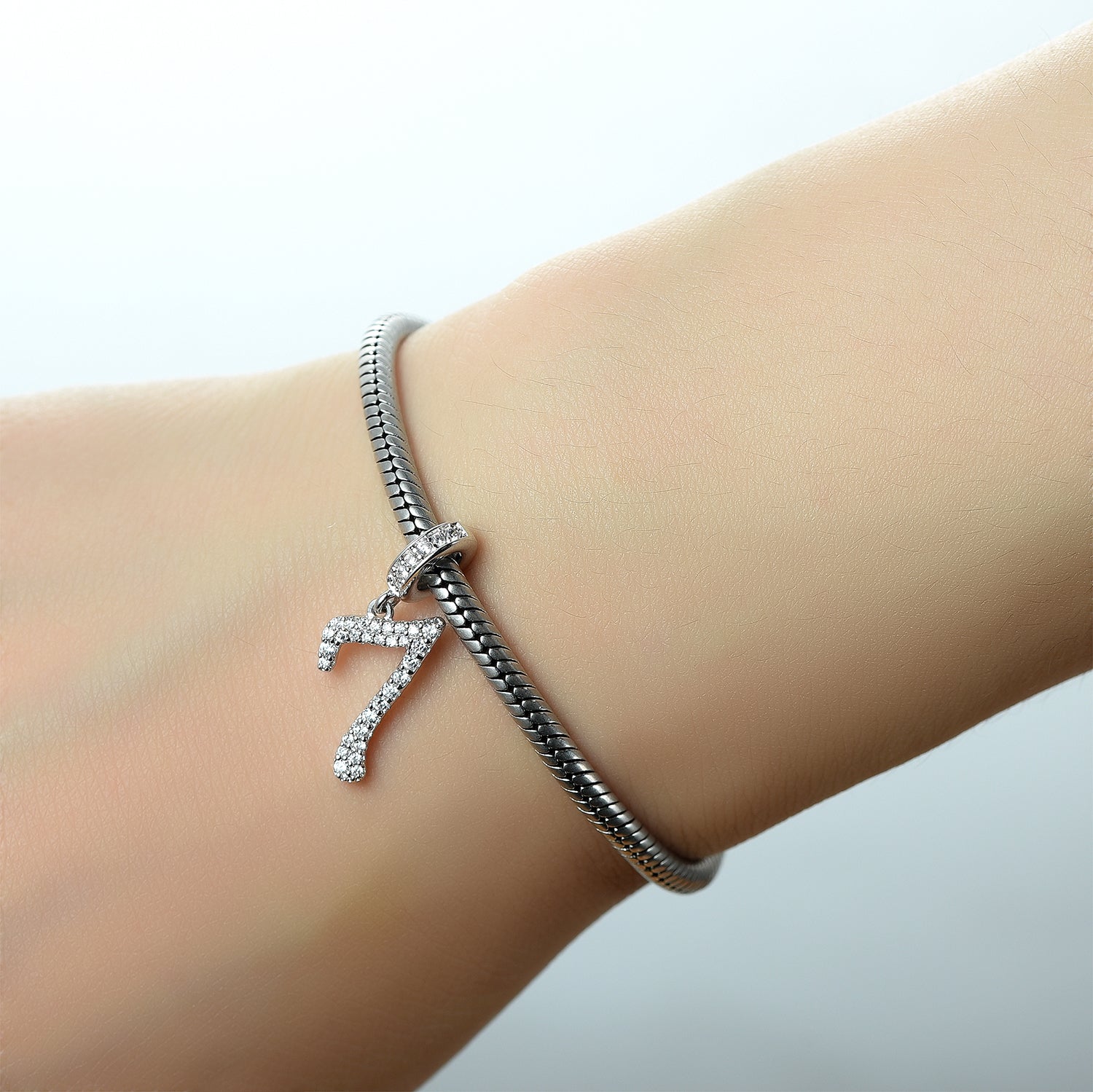 Gnoce " Seven Day Miracle" Number Seven Lucky Number Theme Sacred Pendant For Bracelet or Necklace_3