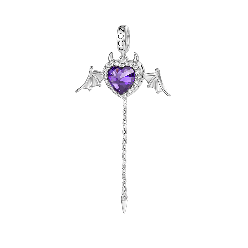 Flying Demon Wing Charm