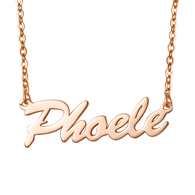 18K Rose Gold Necklace