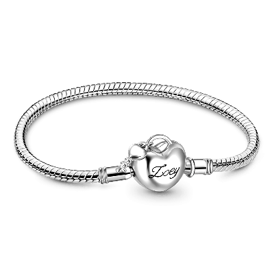 Love Key Engravable Basic Bracelet