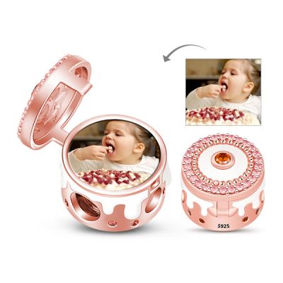 Birthday Cake Photo Charm