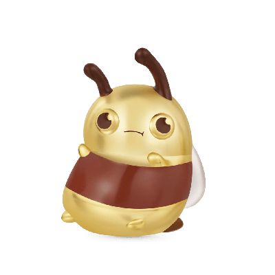Chunky Bee Charm