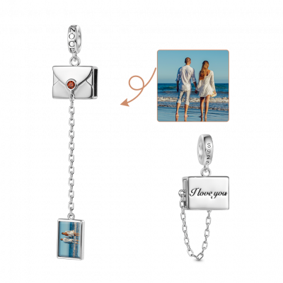 Secret Love Envelope Pendant