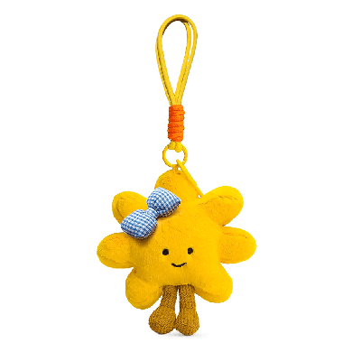 Sun Doll Plush Pendant - Bow Style