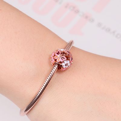 Hollow Flower Butterfly Charm