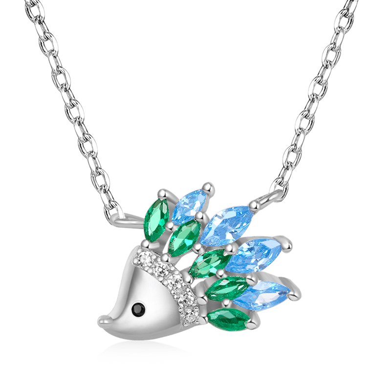 Sparkling Hedgehog Necklace gnoce